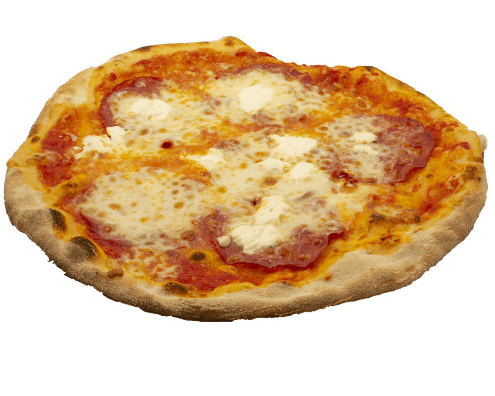 Pizza Salame e Ricotta